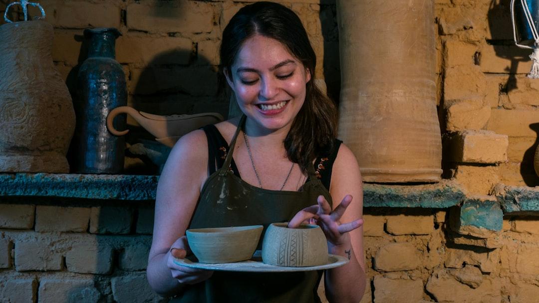 Pottery class booking system demo for ceramics and wheel throwing lessons