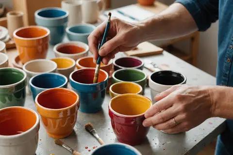 Table 2 - Paint a Pot